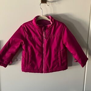 Cat & Jack Bright Pink Puffer Jacket